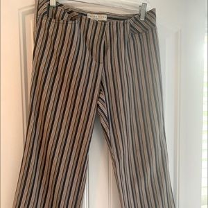 Trina Turk size 6, cropped flare legged pants. (For color-see photo).